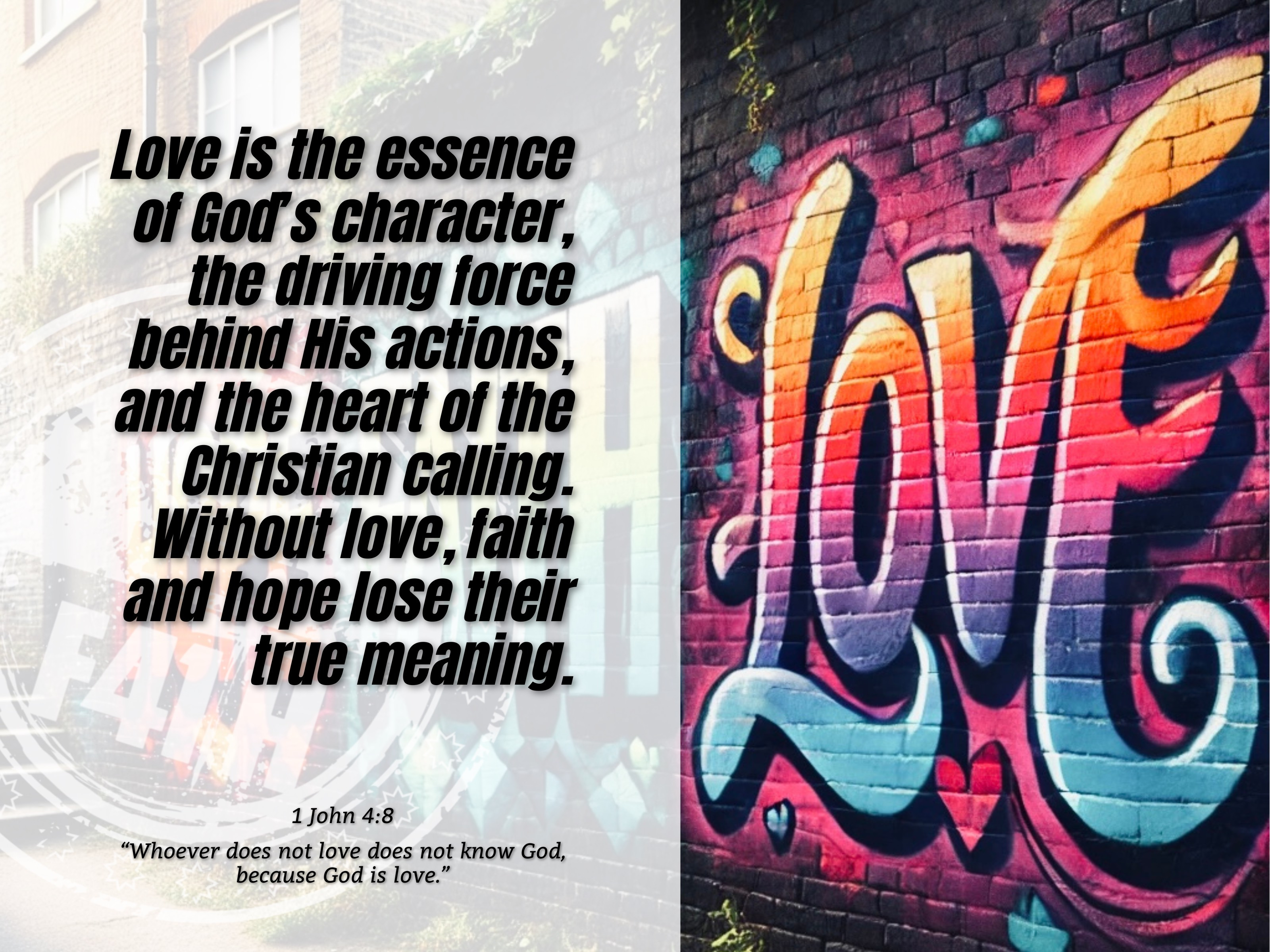 Hope faith love Image