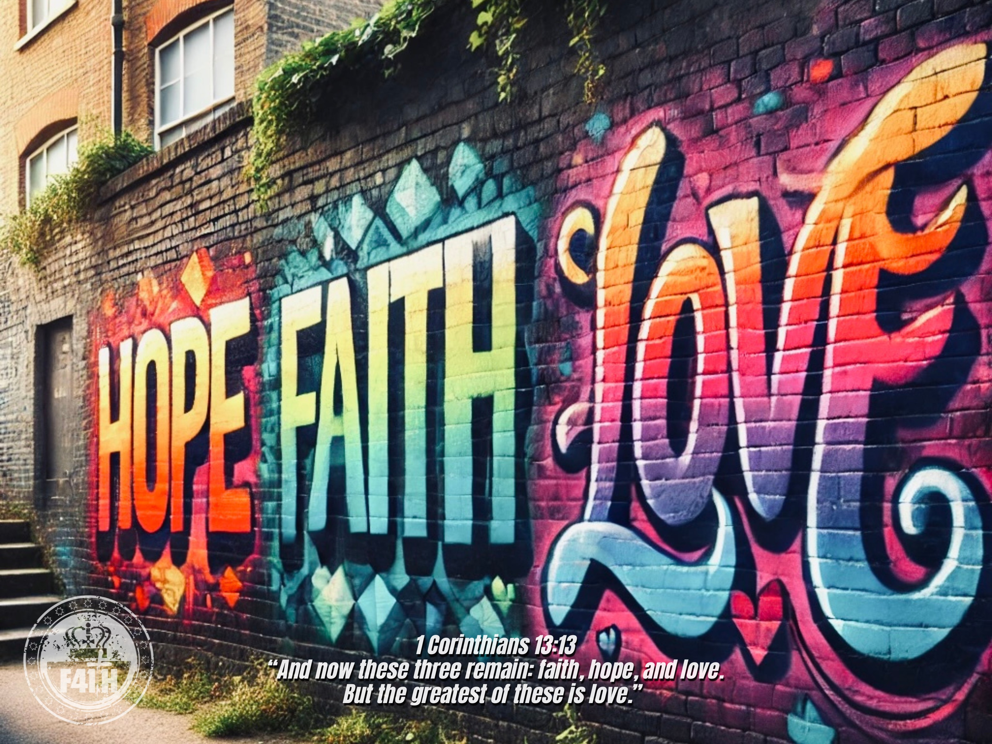 Hope faith love Image