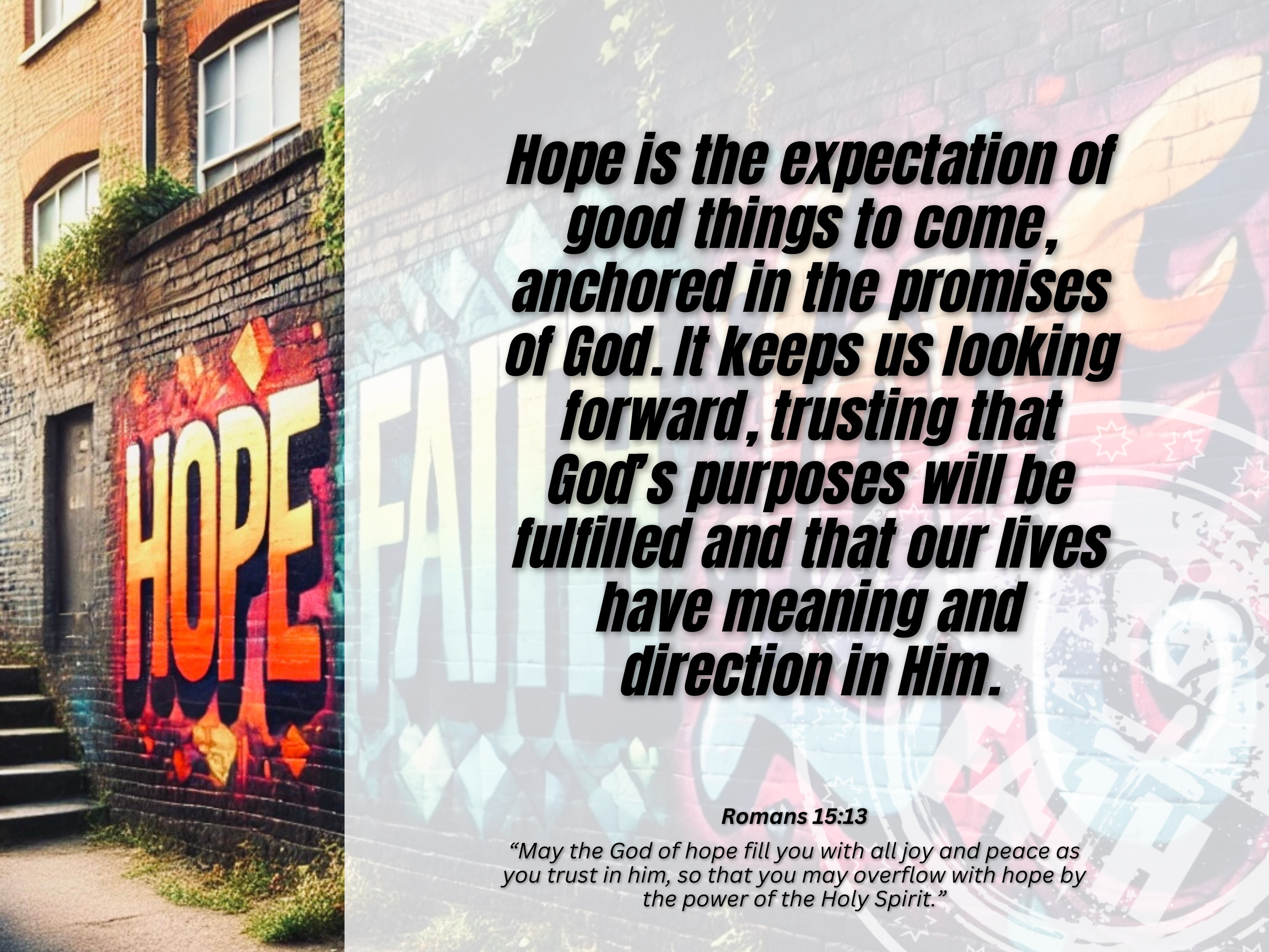 Hope faith love Image